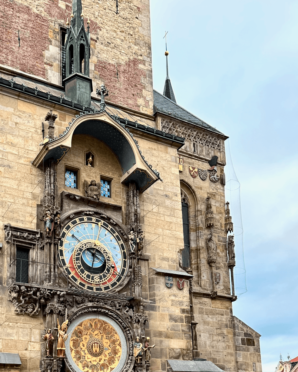 Astronomical clock in Prague, Czech Republic