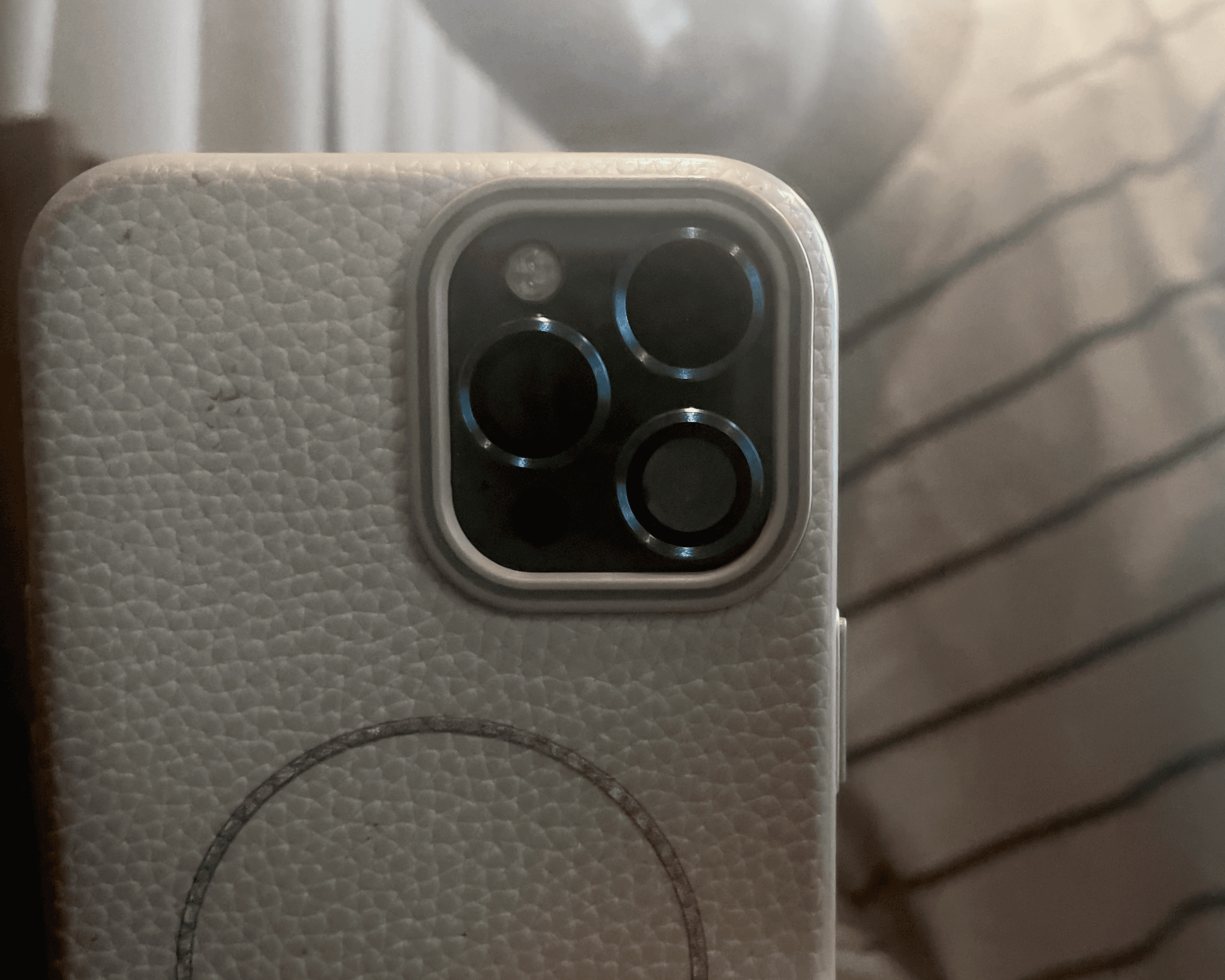 Misty camera on an iPhone 12 Pro Max